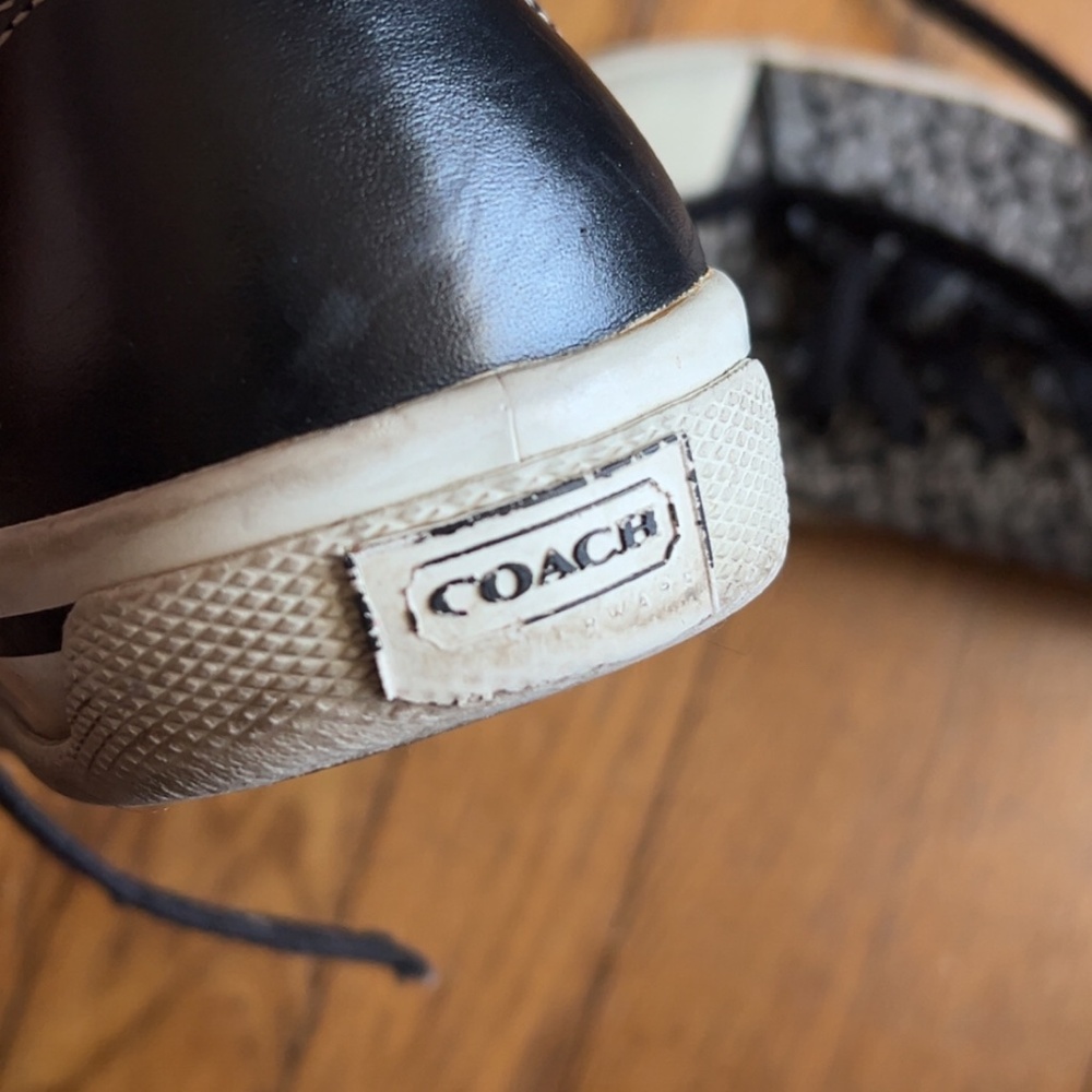 Coach Signature Canvas Sneakers | Women’s 9.5 | Authentic | Vintage - Picture 8 of 9